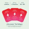 ZENERGY Energy Oral Strips - Mint Flavor | 40mg Caffeine + 30mg L-Theanine + 100% Vitamin B6 & B12 | 0 Sugar, 0 Calories, 0 Gluten, 0 Aspartame, Vegan, Plant-Based, Instant Action | 1 Tin = 30 Strips