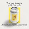 Something & Nothing Flavoured Sparkling Water - Lightly Carbonated, Full Flavoured with Added Grape & Lemon Juice | Vegan & Low Calorie Soda | 350ml Cans, Pack of 12 (Yuzu)