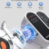 Under Desk Elliptical Machine, Electric Ellipse Leg Exerciser While Sitting for Seniors Adults, Leg Ercise Pro, Leg Exerciser While Sitting, Home Use Seated Ellipse Leg Exerciser