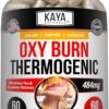 Kaya Naturals Supreme Fat Burner - Weight Loss Pills Women & Men - Appetite Suppressant Supplement - Powerful Thermogenic Diet Pills - Natural Energy Boost Oxy Burn 60 Count
