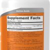 NOW Foods Supplements, L-Carnitine 1,000 mg, Purest Form, Amino Acid, Fitness Support*, 100 Tablets
