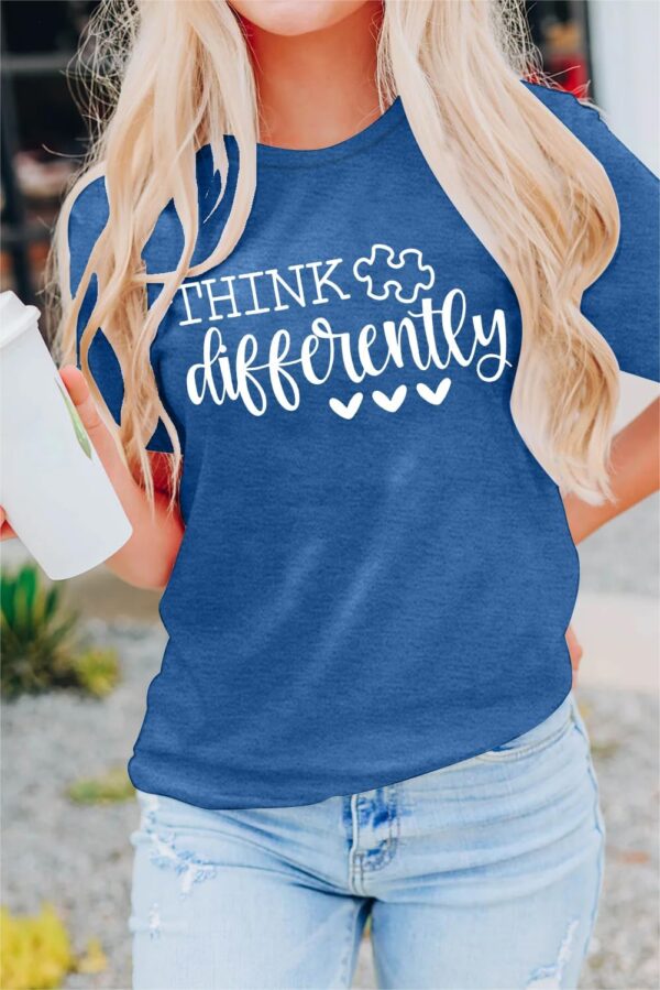 MAIHUN Autism Awareness Shirt for Women - Accept, Understand, Love Autism - Teacher Tshirt - Support Month Tee