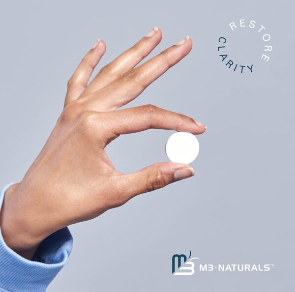 M3 Naturals Retainer Cleaner Tablets Invisalign Cleaner FSA HSA Approved Remove Odors Discoloration Stains and Plaque 4 Month Supply Denture Cleansers Retainers Mouth Guards Denture Bath Mint