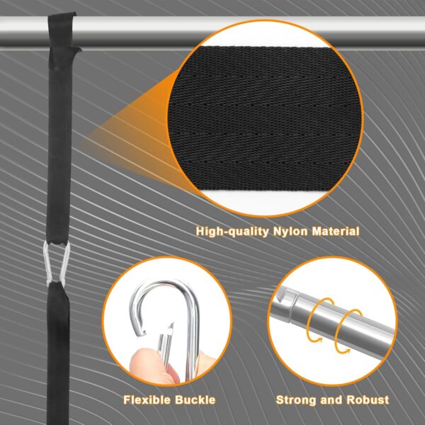 Battle Rope Anchor Strap Kit Accessories for Home Gym Outdoor Muscle Workout Equipment