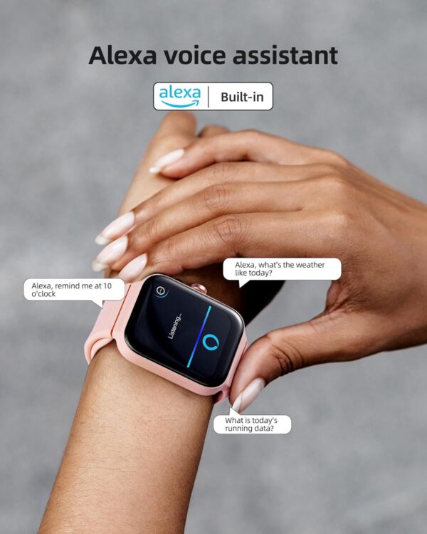 Parsonver Smart Watch((Answer/Make Calls), PSSW4SL Bundle with PSB10G