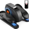 OLIXIS Under-Desk Elliptical Machine–Compact & Quiet Mini Pedal Exerciser with Adjustable Speed, LED Display, Portable Fitness Solution for Home or Office Workouts