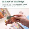 Relish Dementia Puzzles for Adults, 13 Piece Blooming Lovely Jigsaw Puzzle, Alzheimerís Products and Activities