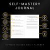 Self-Mastery Journal for Men - Gratitude Journal – 5 Minute Journal - Reflection Manifestation Journal for Mindfulness – Self Care Journal – Goal/Guided Gratitude Journal for Women & Men