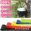 Resistance Bands for Working Out, Exercise Bands for Women & Men, Latex Elastic Bands for Yoga, Pilates, Rehab, Fitness and Home Workout, Strength Bands for Booty