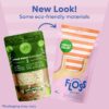 SmartLifeco Biodegradable Dental Floss Picks - Plant Based Tooth Flosser for Adults & Kids | Eco-Friendly Unwaxed Floss | Toothpick Stick Soft On Gum & Teeth | Compostable, Vegan, Unflavored 100ct