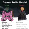 Weighted Vest, 6lb/8lb/12lb/16lb/20lb/25lb/30lb Weight Vest with Reflective Stripe, Weighted Vest for Men Women Workout Equipment for Strength Training, Running, Jogging, Fitness, Weight Loss