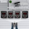 Zakle Under Desk Elliptical Machine, Ellipse Leg Exerciser w/Remote Control & 12 Adjustable Speeds, Noiseless Ellipse Leg Exerciser, Fully Assembled Elliptical Training Machine
