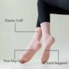 Grippy Socks for Women Non Slip Yoga Socks with Grips for Yoga Barre Ballet Dance Grippy Workout Socks