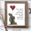Buddha Statue Wall Art - Zen Decor - Spa Room Decor - Spiritual Gifts for Women - Namaste Wall Decoration - Positive Quotes Print - Encouragement Gifts for Women - Meditation Gift - Buddhist Picture