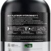 Optimum Nutrition Platinum Hydrowhey Protein Powder, 100% Hydrolyzed Whey Protein Isolate Powder, Flavor: Turbo Chocolate, 40 Servings, 3.61 Pounds (Packaging May Vary)