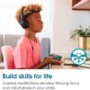 Zenimal Kids Meditation Audio Player - Patented Screen-Free Mindfulness Device with 9 Audio Meditations and 60 Minutes of Soothing Sounds and Music, Teal