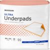 McKesson Underpads Disposable Bed Pads 30" x 36" [100 Count], Heavy Absorbency, Ultra Incontinence Chux Pads for Adults, Elderly, and Baby, Pee Pads