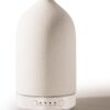 Diffuserlove Ceramic Diffuser 160ML Essential Oil Diffusers Aromatherapy Essential Oil Diffuser for Room Air Diffuser for Home Bedroom Stone Diffuser White (Size:6.8" H x 3.6" W)