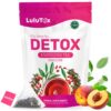 Detox Tea - Herbal Blend with Dandelion, Ginseng, and Ginger - Supports A Healthy Weight, Digestive Health - Vegan, All Natural, Laxative-Free - Peach Flavor (28 Servings)