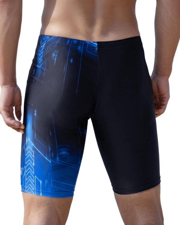 361° Swim Jammers for Men, Pro Racing Training Swimsuit, Chlorine Resistant Endurance Mens Swim Suit Swimwear Tech Pant