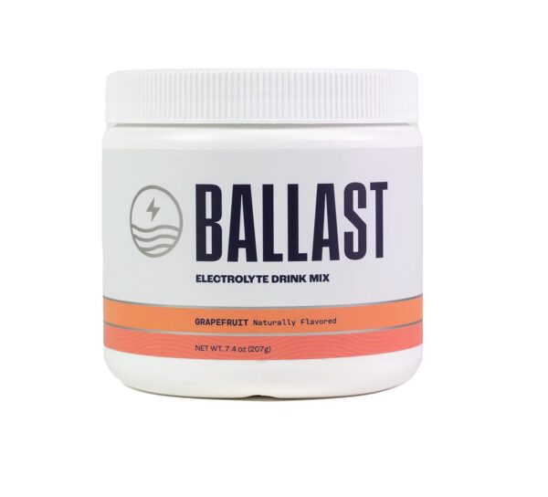 Ballast Zero-Sugar Electrolytes - Grapefruit - Hydration Powder | Keto & Paleo Friendly | Liquid Daily IV for Rapid Rehydration | Element Electrolytes Magnesium, Sodium, and Potassium | 30 Servings