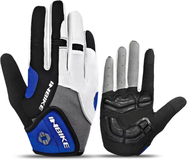 INBIKE Cycling Gloves for Men/Women Bike Gloves with Touchscreen-Padded Anti-Slip Mountain Biking MTB Bicycle Gloves for Cycling/Workout/Gym/Outdoor