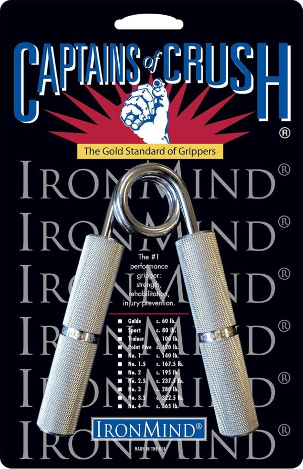 IronMind Captains of Crush (COC) Hand Gripper - The Gold Standard of Grippers | The World's Leading Hand Strengthener