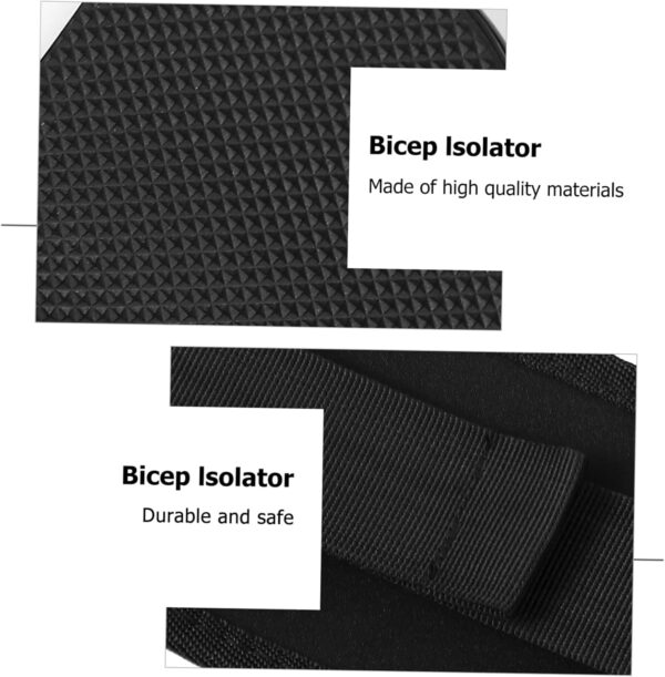 Training Board Chest Workout Equipment Men Upper Body Exercise Machine Bicep Tricep Curl Machine Tricep Rope Muscle Tablas Stimulator Outdoor Fitness Gear para Black Aluminum Alloy