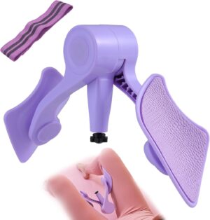 Thigh Master Thigh Exerciser for Women, Enhanced Resistance Hip Trainer Kegel Pelvic Floor Exercise Devices，Inner Thigh Exerciser Workout Equipment for Women Men