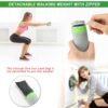Soft Dumbbell Hand Weights Set for Jogging Running and Physical Therapy Yoga Women Men Workouts,Detachable Walking Weight with Hand Strap and Washable Cover