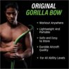 Gorilla Bow Original Portable Home Gym Resistance Bands and Bar System for Travel, Fitness, Weightlifting and Exercise Kit, Full Body Workout Equipment Set