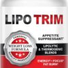 Lipo Trim- Advanced Lipogenic Thermogenic Diet Pills – Boost Energy, Enhance Focus, and Accelerate Fat Loss- 60 Fast Acting Appetite Suppressant Capsules