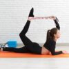 Stretching Strap Yoga Strap for Physical Therapy,10 Loops Yoga Straps for Stretching,Non-Elastic Stretch Strap for Pilates, Flexibility, Exercise, Stretch Band Women Men