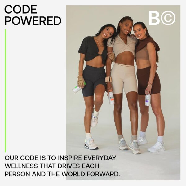 Barcode Premium Sports Hydration Drink - No Added Sugars, Lemon Lime, 12 Pack - No Added Sugar - Plant-Based Beverage - Adaptogen Drink for Immunity & Performance - Ashwagandha & Magnesium