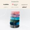Mindful and Modern Velvet Meditation Cushion - Luxury Zafu Floor Pillow for Yoga - Large Buckwheat Meditation Pillow with Luxe Removable Cover in Six Colors
