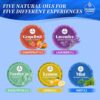 Shower Steamers Aromatherapy, 10-Pack Shower Bombs Mens Valentines Day Gifts for Him Her, Birthday Gifts for Wife, Women, Mom, Organic Lavender Mint Grapefruit Lemon Eucalyptus Oils