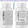 Youth & Tonic Jumpstart Cleanse – Water Weight Away Pills & 15 Day Colon Detox & Gut Cleanser for Bloating, Energy, and Metabolism Support – Aids in Shedding Excess Fluids for a Lighter Body – 90 Caps
