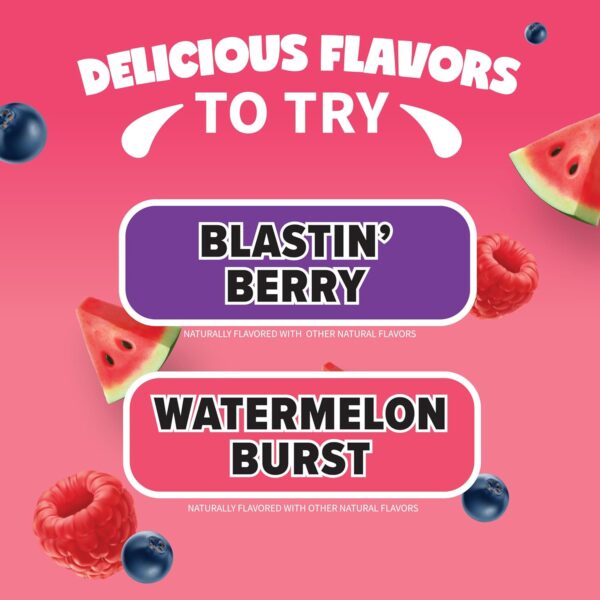 Mott's Active Blastin' Berry Hydrating Juice Beverage, 8 Fl Oz Bottles, 24 Count (4 Packs Of 6), Made With Naturally Sourced Electrolytes & Coconut Water, Gluten & Caffeine-free, Kosher