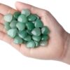 20PCS Green Aventrine Heart Healing Crystals Set Stones Love Shaped Polished Crystal Natural Cute Pocket Thumb Reiki Wholesale Set Gifts Balancing Meditation