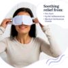 Rest: Self Heating Warm Compress for Dry Eyes | Heated Eye Mask for Fast Relief | No Microwave or Washcloth Needed | Travel Ready | 30 Count | FSA & HSA Eligible