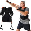 3-in-1 Vest for Muscle Training, Posture Correction, Waist Trainer - Full Body Fitness - Travel & Home Workout equipment
