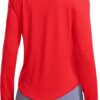 CRZ YOGA Lightweight Long Sleeve Workout Shirts for Women Gym Running Fall Tshirts High Neck Athletic Training Tops