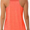 Aeuui Womens Workout Tops Sleeveless Racerback Tank Tops Mesh Yoga Athletic Running Shirts Gym Clothes for Women