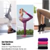 SkiBeaut Pilates Socks, Non Slip Grips Yoga Socks Ballet Dance Hospital Grippers Socks, 4 pairs Sticky Socks for Women