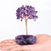 Amethyst Crystal Tree of Life,Money Tree Decorations,Crystals and Healing Stones,Reiki Positive Energy Gemstones Tree,Purple Room Office Desk Feng Shui Tree Decor Meditation Gifts for Women