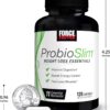 FORCE FACTOR ProbioSlim Weight Loss Essentials Complete Daily Digestive Health and Weight Loss Probiotic Supplement for Women and Men with Electrolytes and Green Tea Extract, 120 Capsules