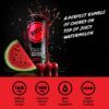 RIOT Clean Energy Drink, Cherry Watermelon, Organic, No Sugar Added, Made with Real Fruit, 100mg L-Theanine, 16 fl oz