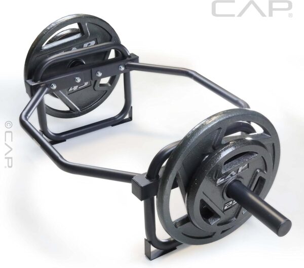 CAP Barbell Olympic Trap Bar and Shrug Bar for Deadlifts