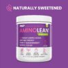 RSP AminoLean - All-in-One Natural Pre Workout, Amino Energy, Weight Management - Vegan BCAAs, Preworkout for Men & Women, Acai, 25 Serv
