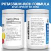 Dr. Berg Zero Sugar Hydration Keto Electrolyte Powder - Enhanced w/ 1000 mg of Potassium & Real Pink Himalayan Salt (NOT Table Salt) - Raspberry & Lemon Flavor Hydration Drink Supplement, 100 Servings